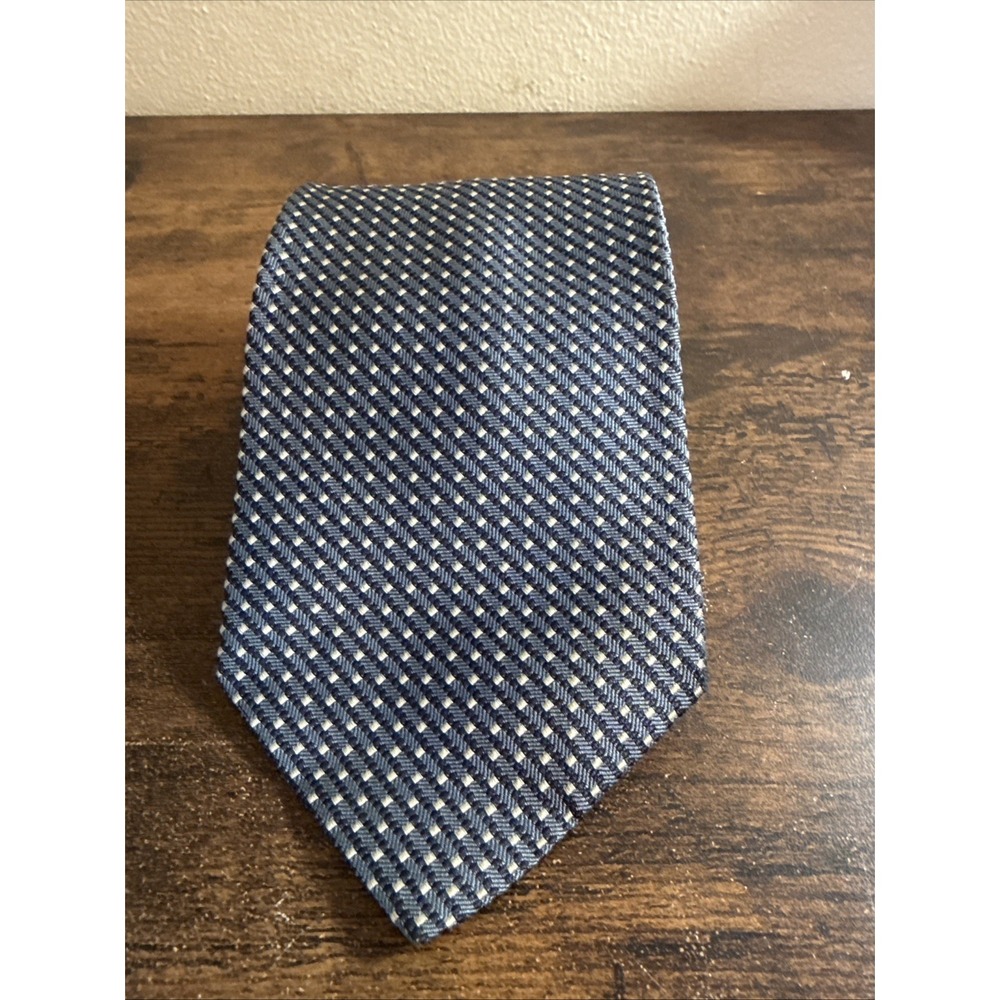 Men's Tommy Hilfiger Blue Geometric Necktie‎